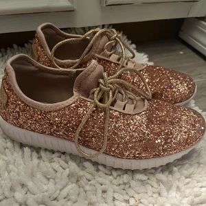 Glitter Tennis Shoe